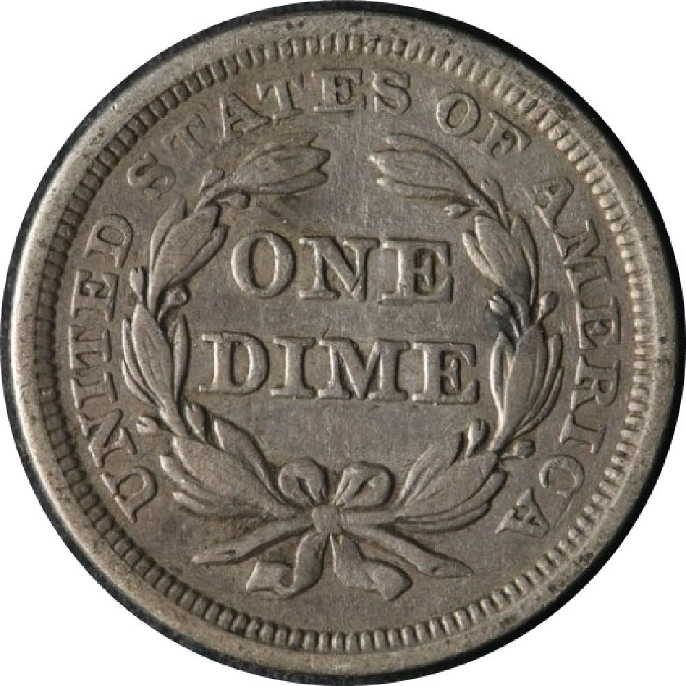 1857-Liberty-Seated-Dime